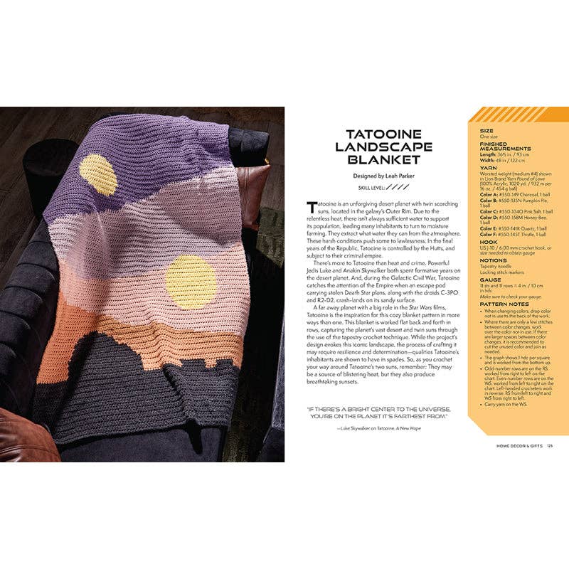 Star Wars: The Official Crochet Pattern Book (NEW!) - Boho Fabrics - 