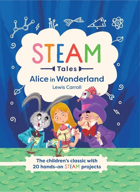 Steam Tales: Alice In Wonderland - Boho Fabrics - Books