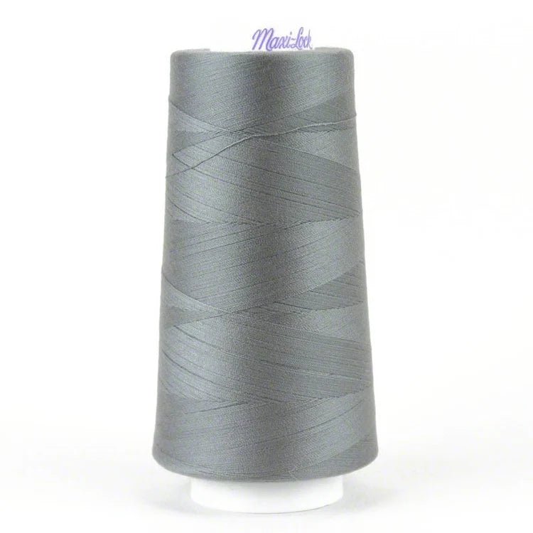 Steel – 3,000 yd Maxi - Lock Polyester Serger Thread - Boho Fabrics - Thread