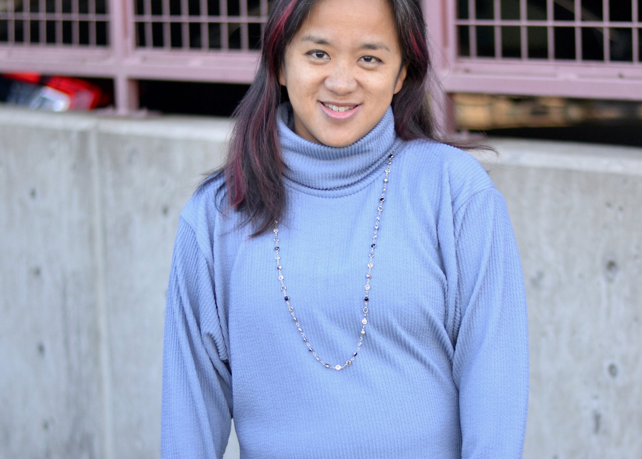 Steel Blue, Urban Rib Knit Fabric - Boho Fabrics - Rib Solid, Knit Fabric