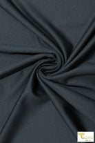 Steel Gray Athletic Poly Knit. ATH-111 - Boho Fabrics