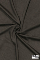 Steel Gray, Modal Spandex, Jersey Knit Fabric - Boho Fabrics - Rayon Jersey Solid, Knit Fabric