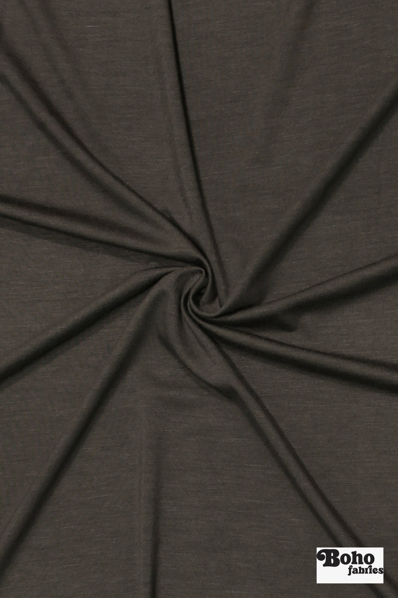 Steel Gray, Modal Spandex, Jersey Knit Fabric - Boho Fabrics - Rayon Jersey Solid, Knit Fabric