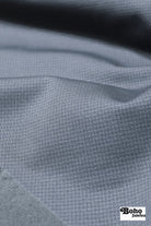 Steel Gray Pixelated Hardface Performance Fabric by Polartec - Boho Fabrics - Performance Fabrics