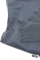 Steel Gray Pixelated Hardface Performance Fabric by Polartec - Boho Fabrics - Performance Fabrics