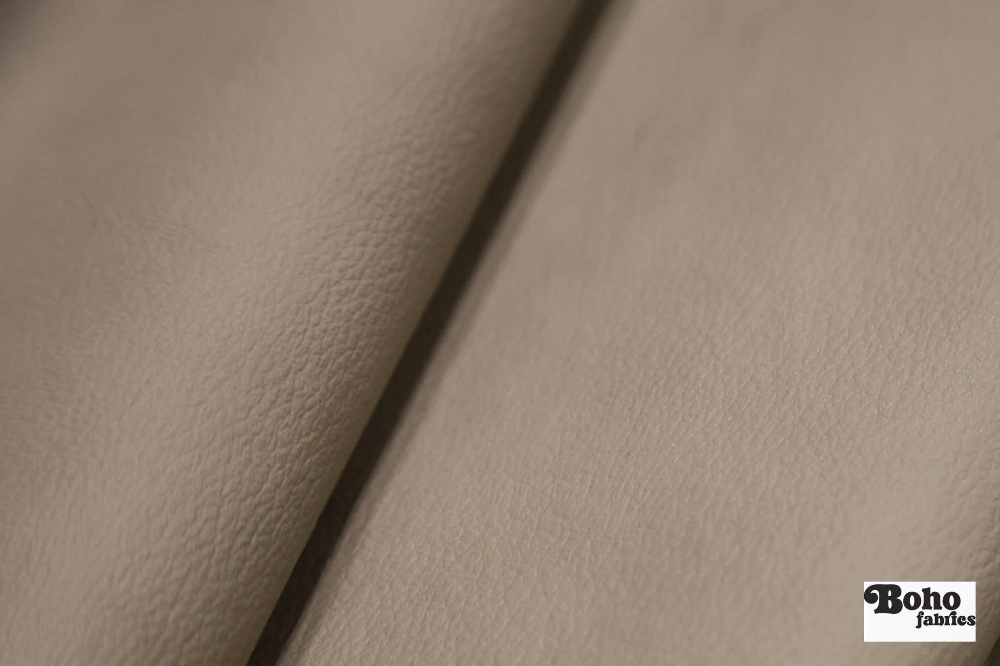 Stonewash Monaco Pebble Faux Leather Upholstery Fabric - Boho Fabrics - Home Dec. & Upholstery Fabric