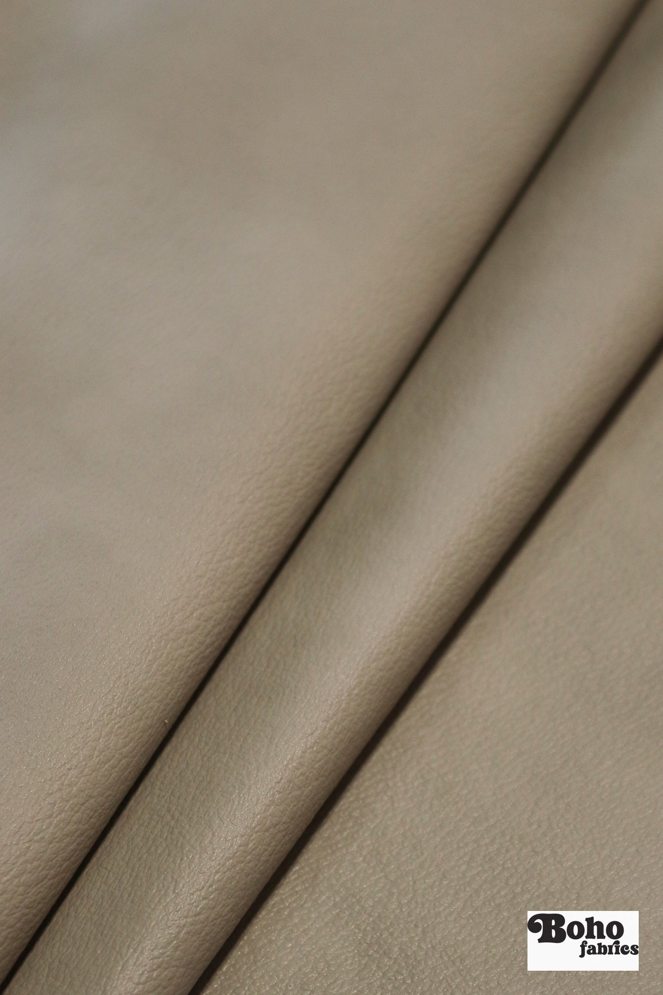 Stonewash Monaco Pebble Faux Leather Upholstery Fabric - Boho Fabrics - Home Dec. & Upholstery Fabric