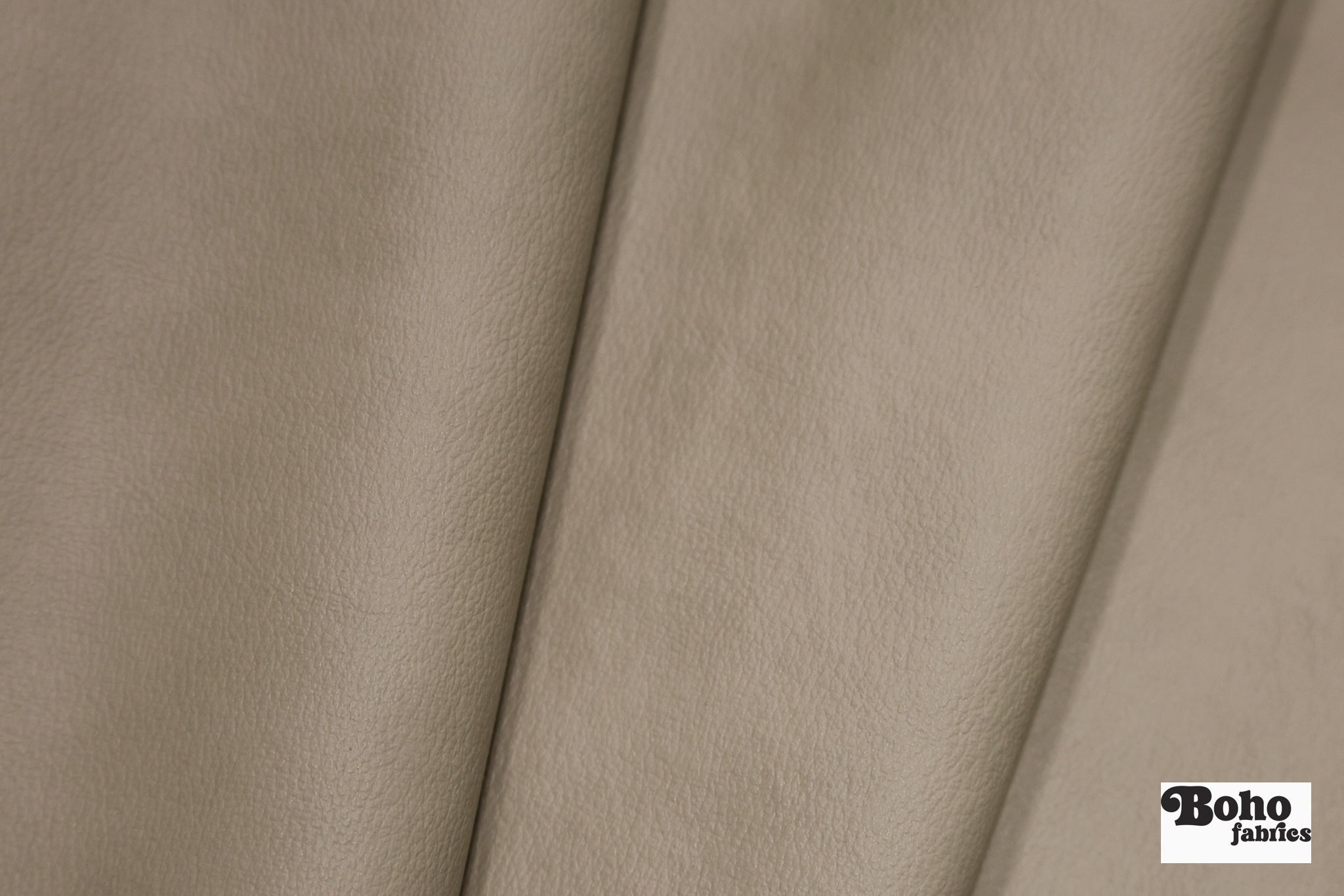 Stonewash Monaco Pebble Faux Leather Upholstery Fabric - Boho Fabrics - Home Dec. & Upholstery Fabric