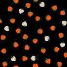 Strawberries in Black by Kimberly Kight for Ruby Star Society - Strawberry Collection. Cotton Fabric - RS3085 22 - Boho Fabrics - Quilting Cotton, Woven