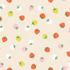 Strawberries in Shell by Kimberly Kight for Ruby Star Society - Strawberry Collection. Cotton Fabric - RS3085 11 - Boho Fabrics - Quilting Cotton, Woven