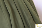 Stretch Mesh Solid in Olive Green. SM-117. - Boho Fabrics