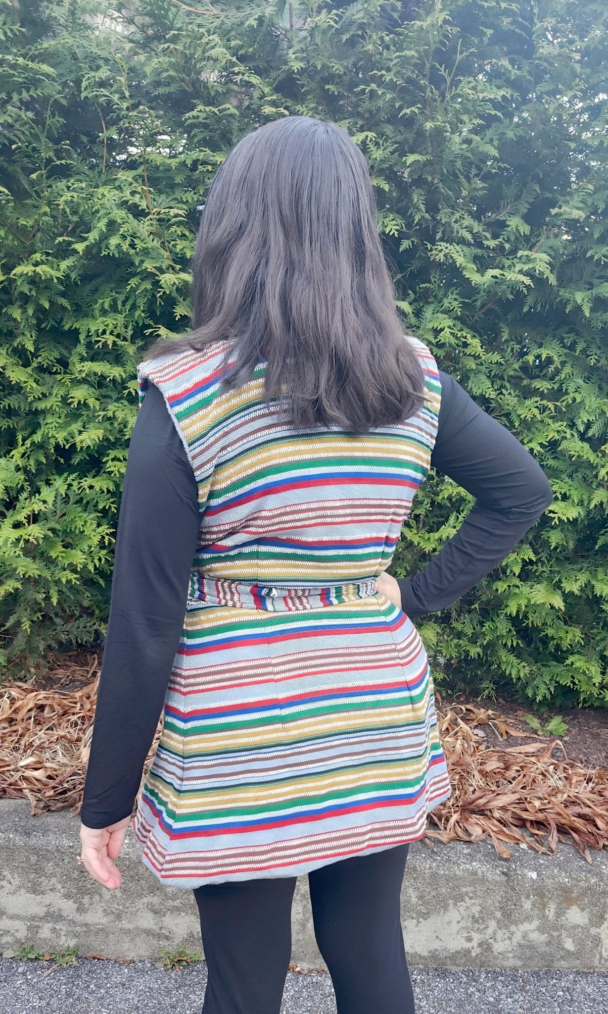 Stripes, Basketweave Woven Fabric - Boho Fabrics - Basketweave, Woven