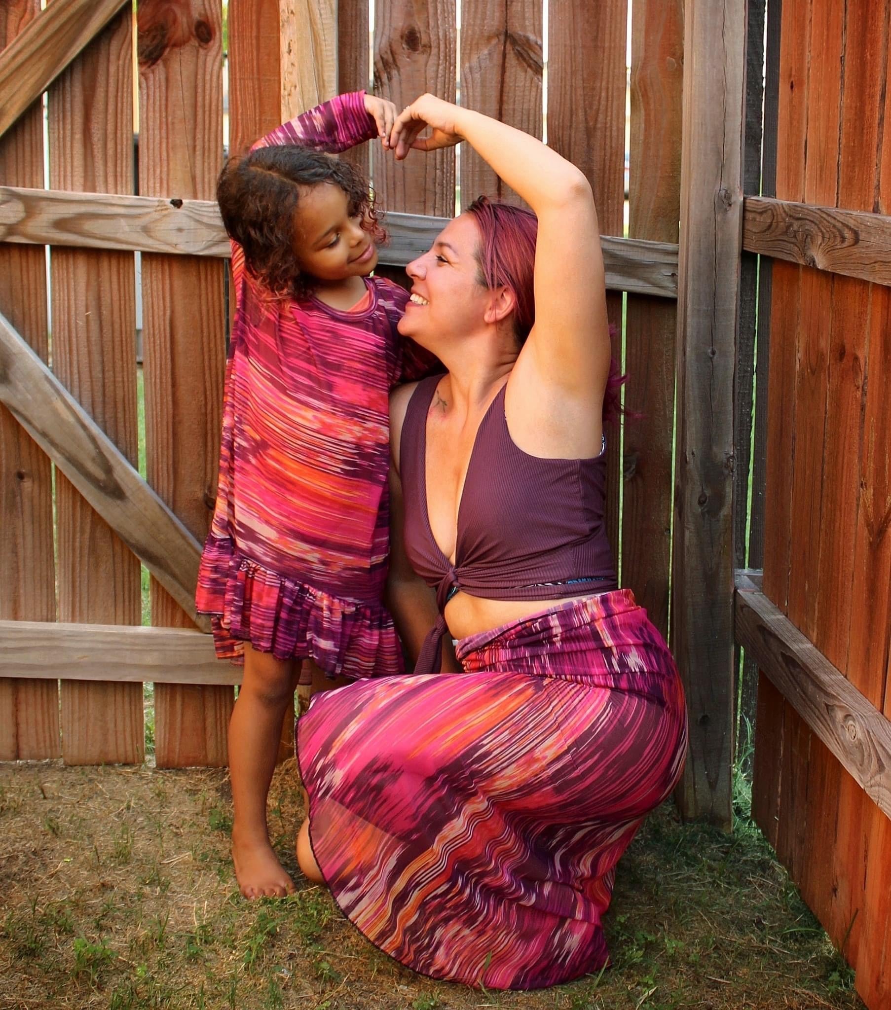 Summer Sunset, Stretch Mesh, SMP-111 - Boho Fabrics