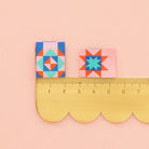 Summer Vibes Quilt Block Multipack Woven Sewing Labels - Boho Fabrics -