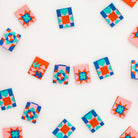 Summer Vibes Quilt Block Multipack Woven Sewing Labels - Boho Fabrics -
