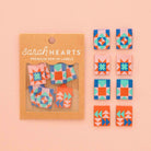 Summer Vibes Quilt Block Multipack Woven Sewing Labels - Boho Fabrics -