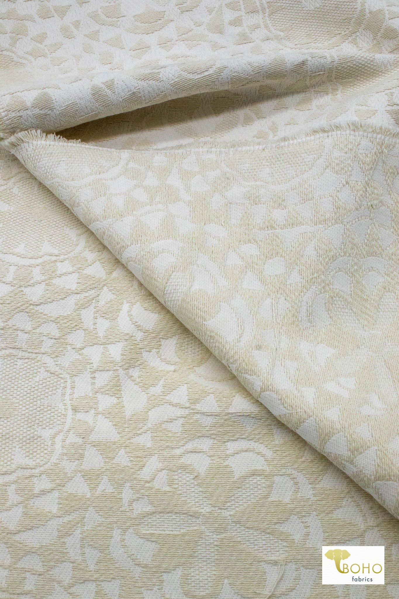 Sunburst Petals, Jacquard Woven Fabric - Boho Fabrics - Jacquard, Woven