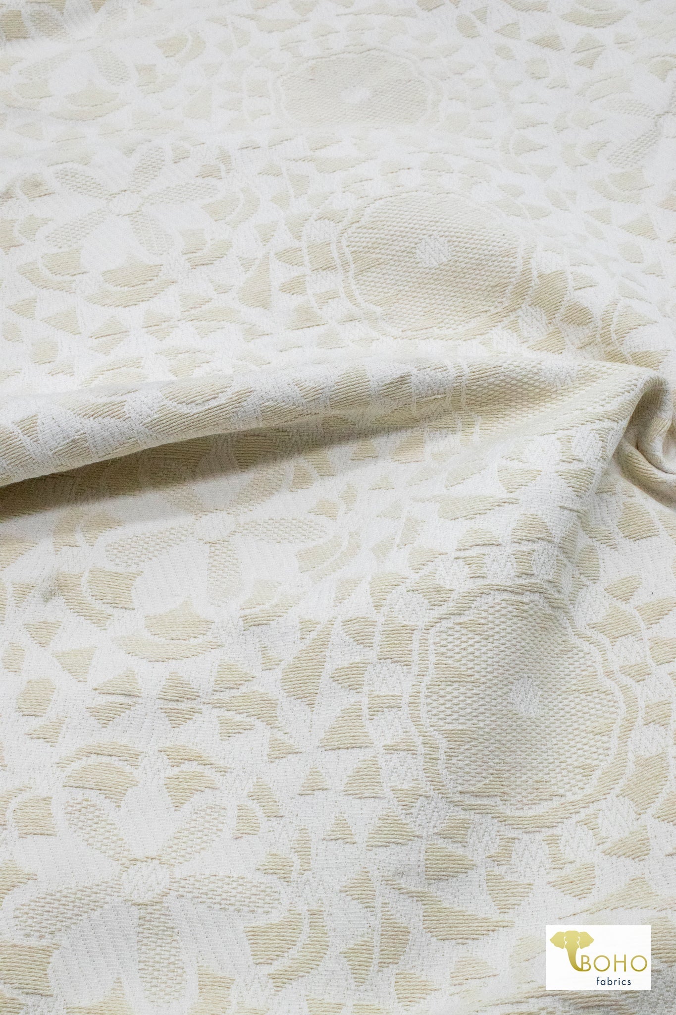 Sunburst Petals, Jacquard Woven Fabric - Boho Fabrics - Jacquard, Woven