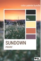 Sundown Prairie, Mystery Color Palette Bundle - Boho Fabrics - Fabric Bundles