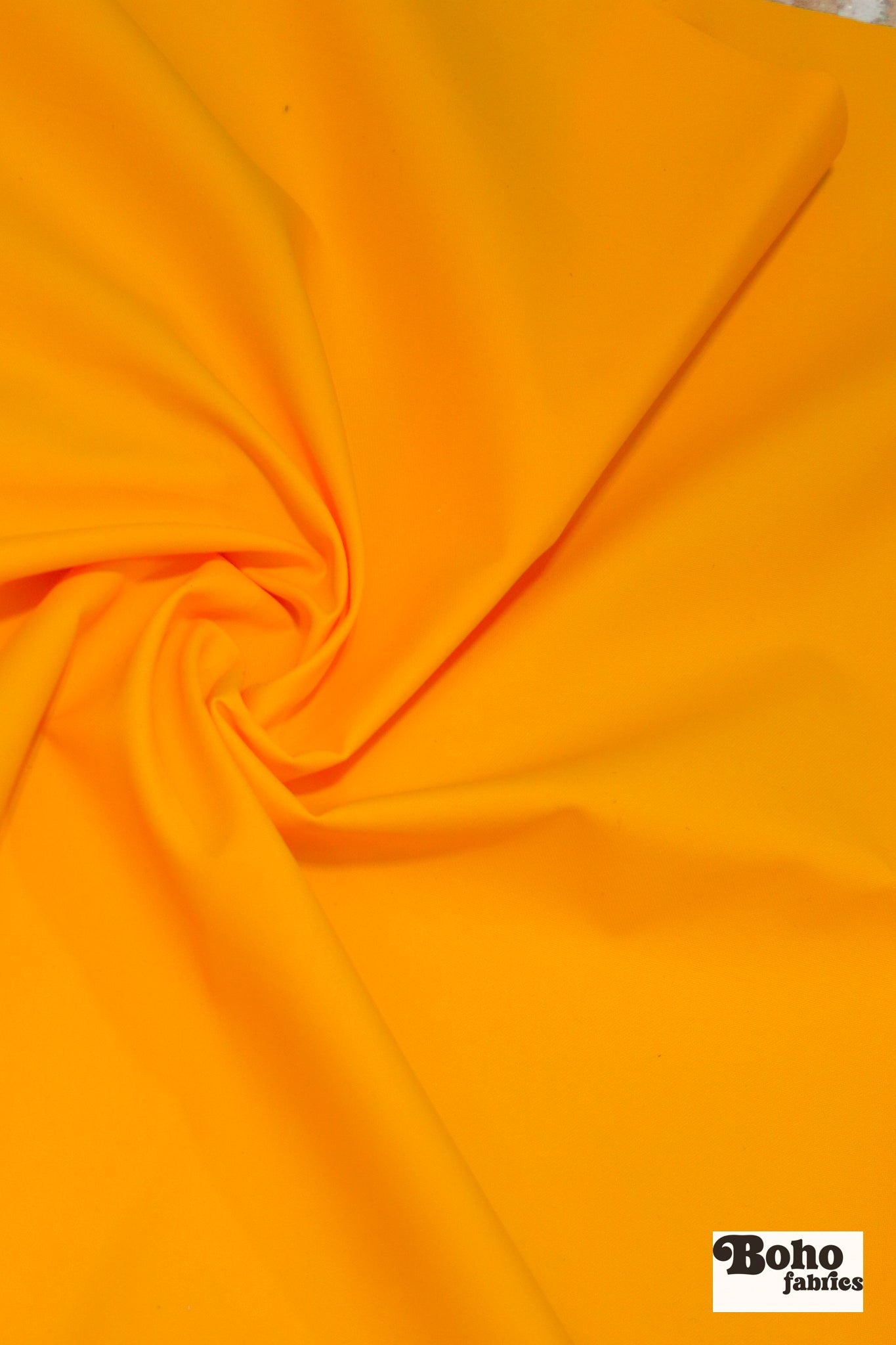 Sunshine Blossom Yellow, PU - Coated, Midweight Cordura Nylon, Durable Performance Woven Fabric - Boho Fabrics - Performance Fabric, Woven