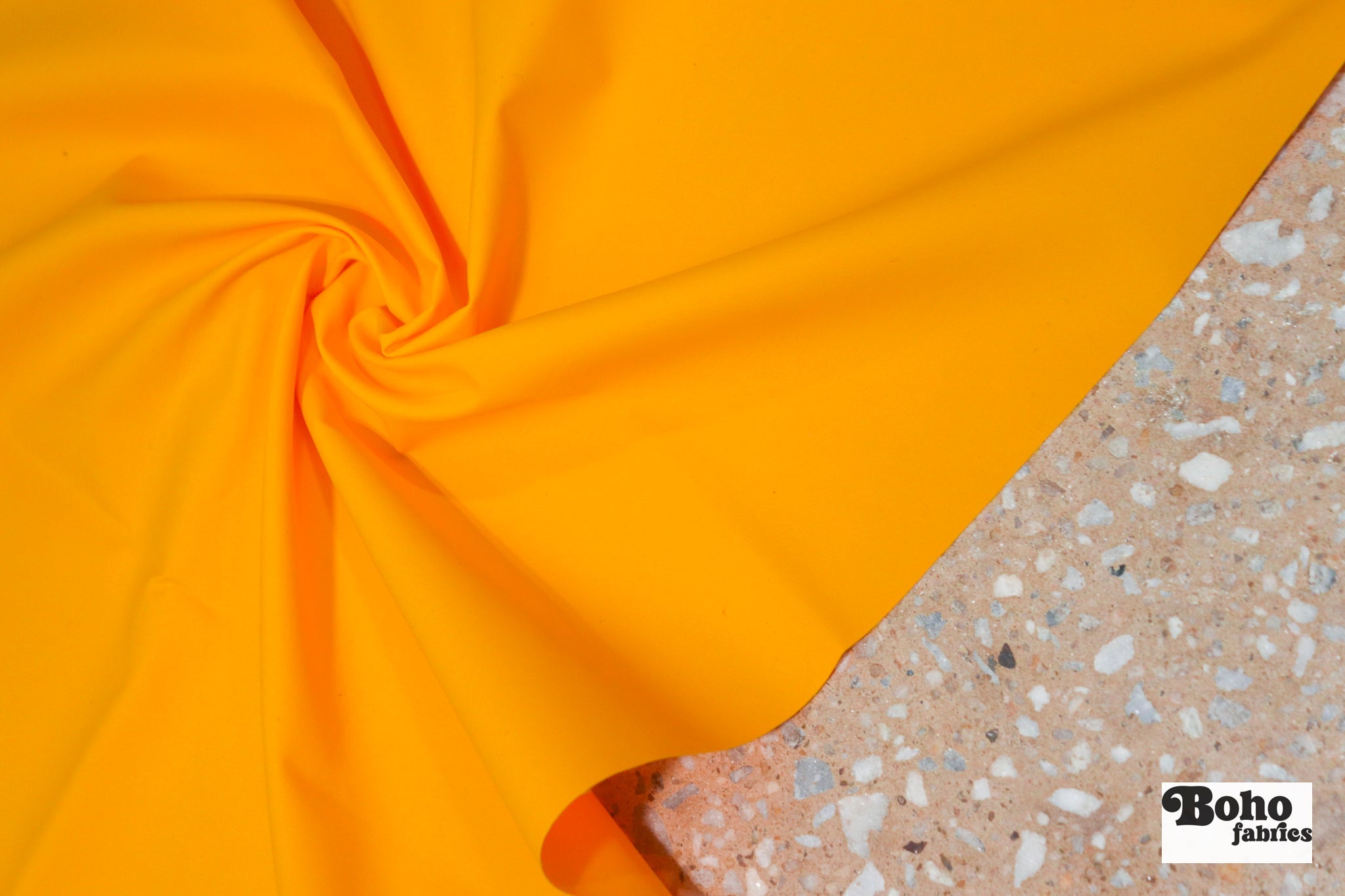 Sunshine Blossom Yellow, PU - Coated, Midweight Cordura Nylon, Durable Performance Woven Fabric - Boho Fabrics - Performance Fabric, Woven