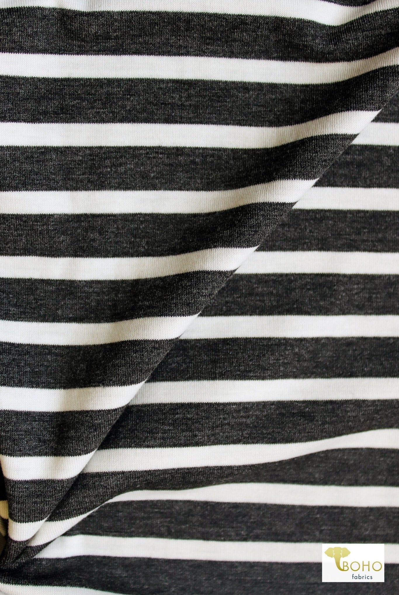 Tap Shoe Stripes, Jersey Knit - Boho Fabrics