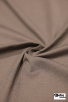 Taupe, Nylon Stretch Lining Knit Fabric - Boho Fabrics - Lining