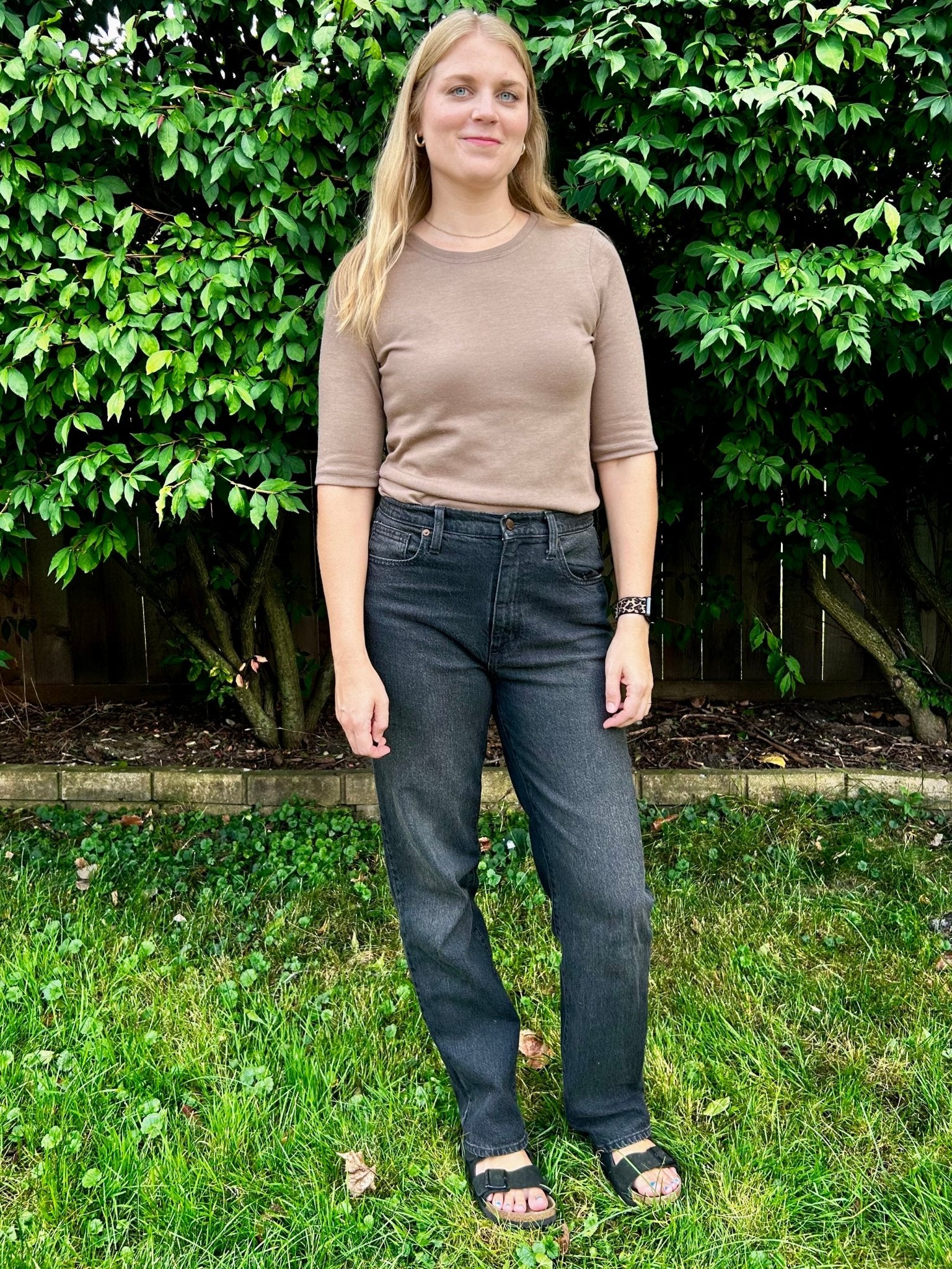 Tawny Brown, Hacci Sweater Knit - Boho Fabrics - Sweater Solids, Knit Fabric