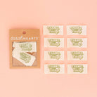 Thanks, It's Vintage Organic Cotton Sewing Labels - Boho Fabrics - Sew - in Labels