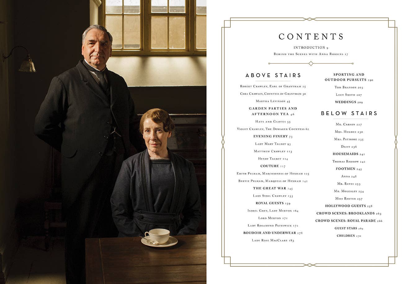 The Costumes of Downton Abbey (Gift Book) - Boho Fabrics - 