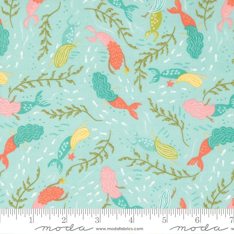 The Sea And Me Seafoam 20792 13 Moda 1 - Boho Fabrics - Quilting Cotton, Woven