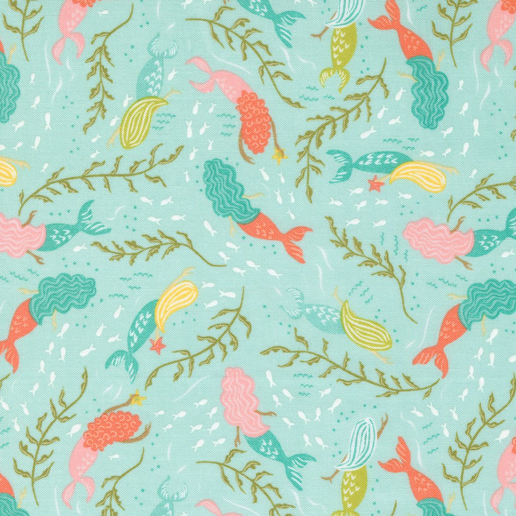 The Sea And Me Seafoam 20792 13 Moda 1 - Boho Fabrics - Quilting Cotton, Woven