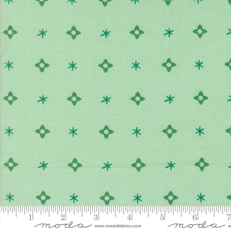 Tiny Christmas Mint 37135 16 Moda 1 - Boho Fabrics - Quilting Cotton, Woven