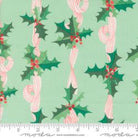 Tiny Christmas Mint by Moda - 100% Cotton Fabric - 37133 16 - Boho Fabrics - Quilting Cotton, Woven