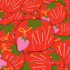 Tomato Pin Cushion Sticker - Boho Fabrics - 