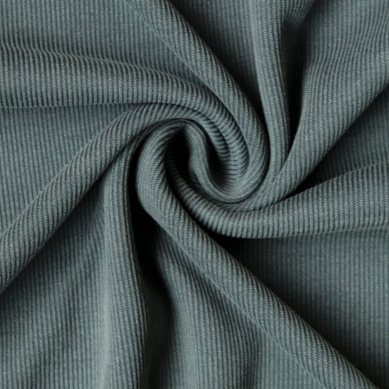 Tourmaline Smoke, Cupro Rib Knit Fabric - Boho Fabrics - Cupro, Knit Fabric