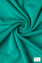 Tropical Green, Heavy Weight. Solid Rayon Spandex Fabric - Boho Fabrics