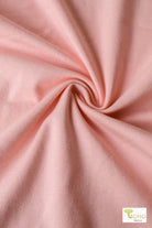 Tropical Peach, Cotton Spandex Solid, 9 oz. - Boho Fabrics