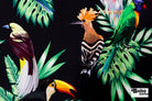 Tropical Tucans Canvas Woven Fabric - Boho Fabrics - Canvas Fabric
