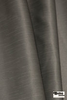Trove Steel Slub Upholstery Fabric - Boho Fabrics - Home Dec. & Upholstery Fabric