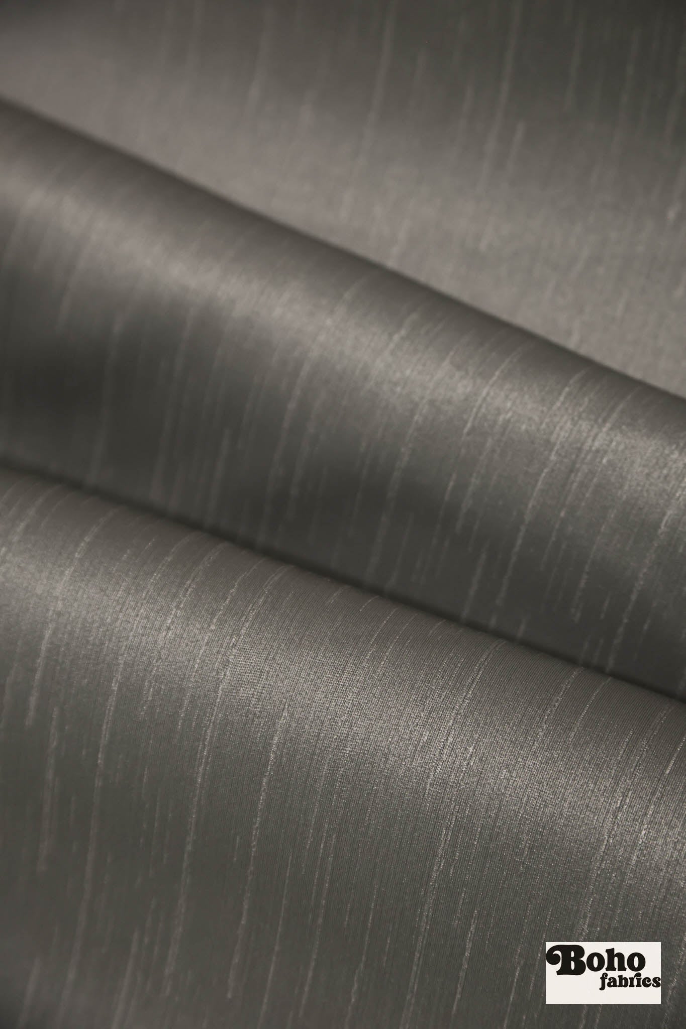 Trove Steel Slub Upholstery Fabric - Boho Fabrics - Home Dec. & Upholstery Fabric