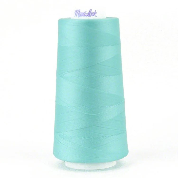 Turquoise – 3,000 yd Maxi - Lock Polyester Serger Thread - Boho Fabrics - Thread