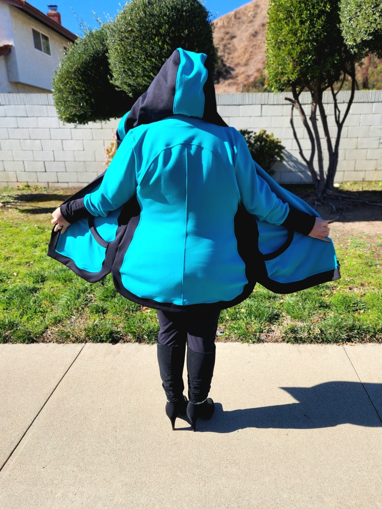 Turquoise, Solid Ponte Knit Fabric - Boho Fabrics - Ponte Solid, Knit Fabric