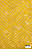 Unique Yellow, Ms. Quilty 2.0 Upholstery Woven Fabric - Boho Fabrics - Home Dec. & Upholstery Fabric
