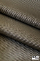 Vanguard Weave in Iced Coffee Faux Leather Upholstery Fabric - Boho Fabrics - Home Dec. & Upholstery Fabric
