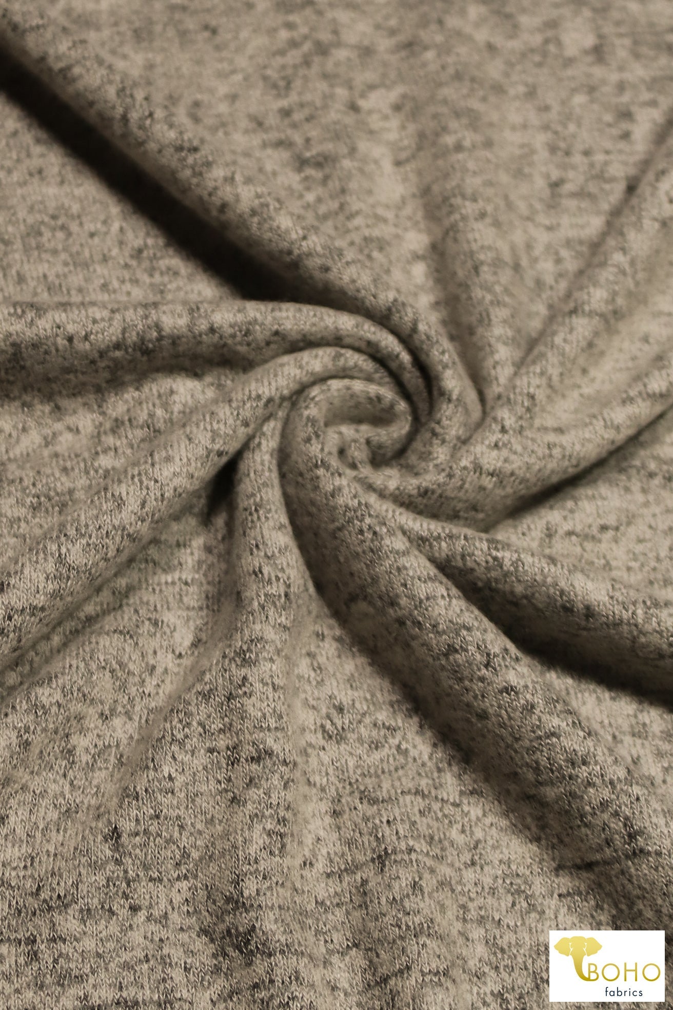 Vanilla Latte. Brushed Tri Blend Sweater Knit. BSWTR-318 - Boho Fabrics