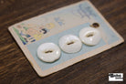 Vintage Button Set - Lady Washington Pearls 19mm - Boho Fabrics - Buttons & Snaps