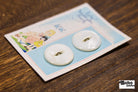 Vintage Button Set - Lady Washington Pearls 24mm - Boho Fabrics - Buttons & Snaps