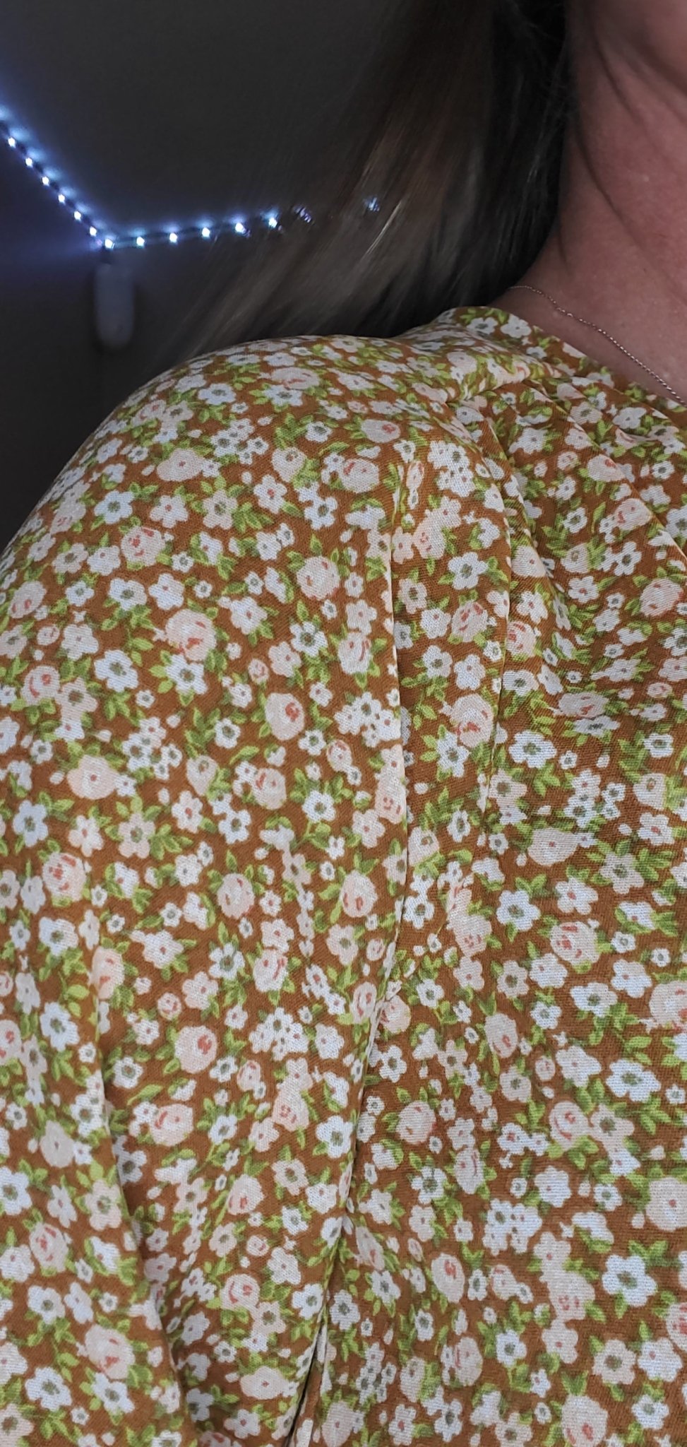 Vintage Florals, Linen Blend Woven Fabric - Boho Fabrics - Linen, Woven