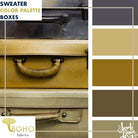 "Vintage Luggage" Sweater/French Terry Knit Palette Bundle - Boho Fabrics